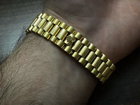 peso oro rolex president|bracciale presidente rolex.